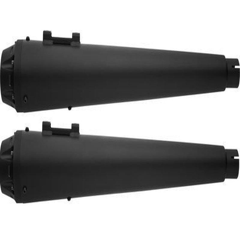 Freedom Performance American Outlaw Slip-On Exhaust Black With Pitch Black Tip HD00423