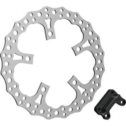 Arlen Ness Jagged Left 13" Stainless Big Brake Rotor 300-012