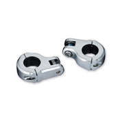 Kuryakyn Chrome Brute Highway Male Clevis No Peg Cruise 1.25" Mount Harley Honda