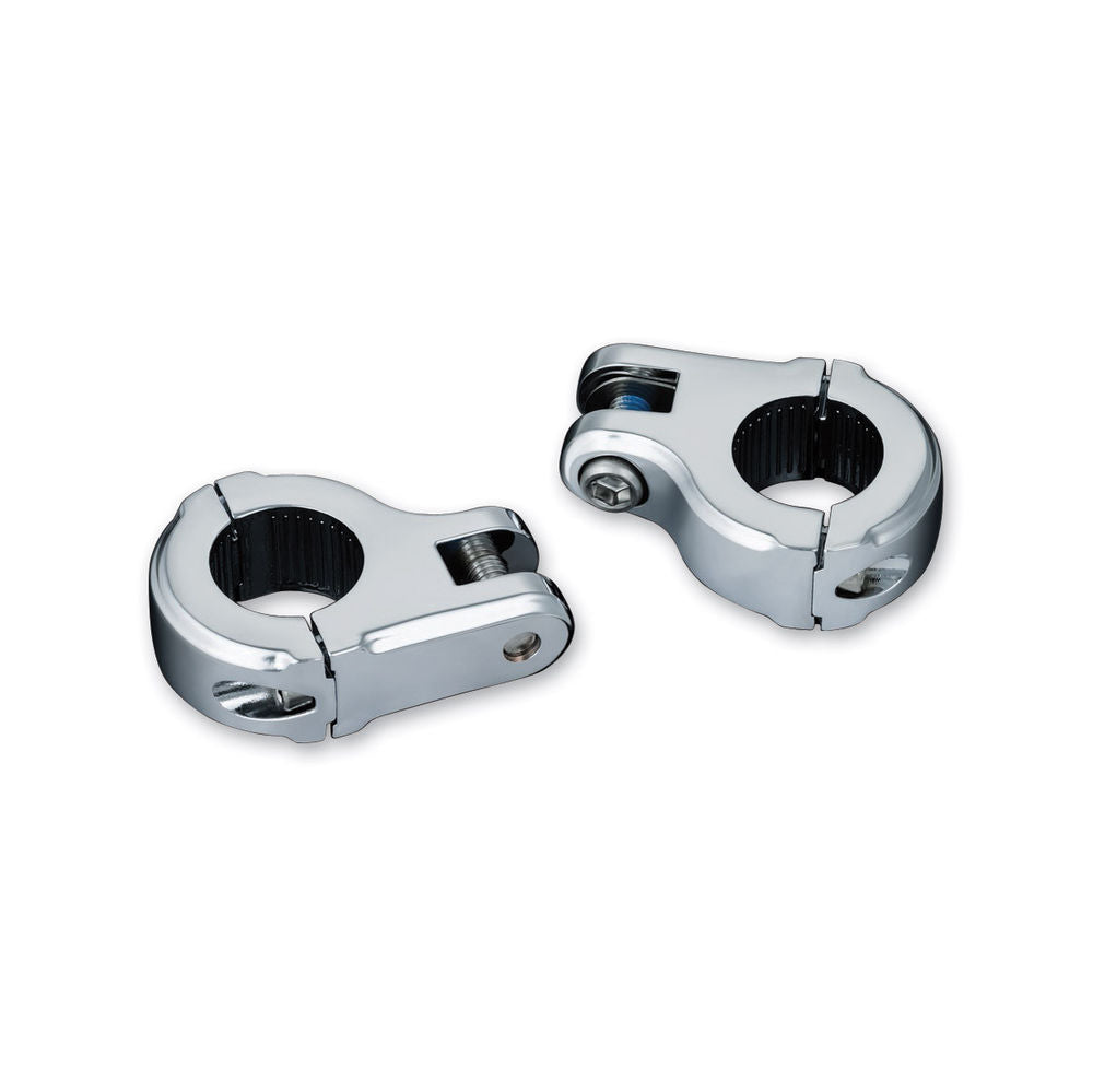 Kuryakyn Chrome Brute Highway Male Clevis No Peg Cruise 1.25" Mount Harley Honda
