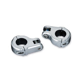 Kuryakyn Chrome Brute Highway Male Clevis No Peg Cruise 1.25" Mount Harley Honda