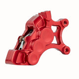 Pinza de freno Arlen Ness roja de 14" derecha con diferencial de 6 pistones, 02-205