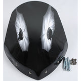 National Cycle Clear SwitchBlade Shorty Quick Release Windshield With Mount Kit, Covered Forks For Kawasaki Vulcan 2000 2004-09