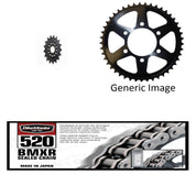 520 BMXR Sealed Chain, Front & Rear Steel Sprocket Kit KAWASAKI ZX-10R 2006-2007