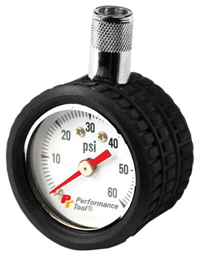 Performancetool W9105  Mini Dial Tire Pressure Gauge