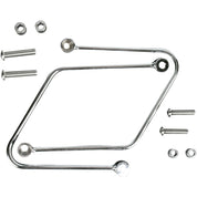 Cobra Saddlebag Supports Chrome - 02-6160