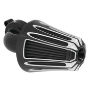 Arlen Ness Black Deep Cut Monster Sucker Air Cleaner Kit 81-037