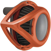 Arlen Ness Clear Tear Sucker Orange Air Cleaner 600-001