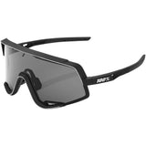 100% Glendale Sunglasses Soft Tact Black with Smoke Lens - 61033-100-57