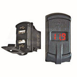 WSM 35 x 20mm Dashboard USB Charger 020-250