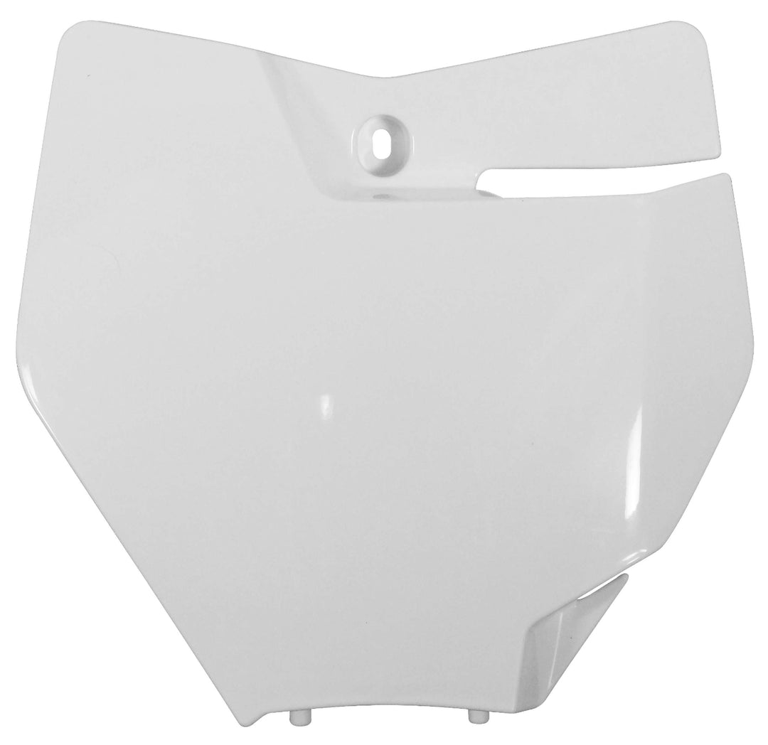 Acerbis White Front Number Plate for KTM - 2421120002