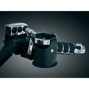 KURYAKYN UNIVERSAL DRINK RING WITH BEVERAGE CARRIER FOR HARLEY PERCH MOUNTS 1500