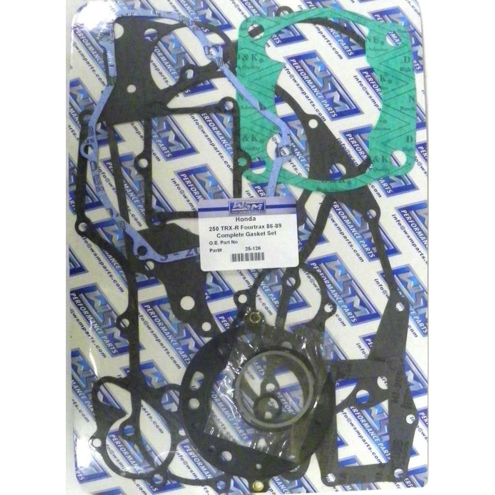 WSM Complete Gasket Kit For Honda 250 TRX-R 86-89 25-126
