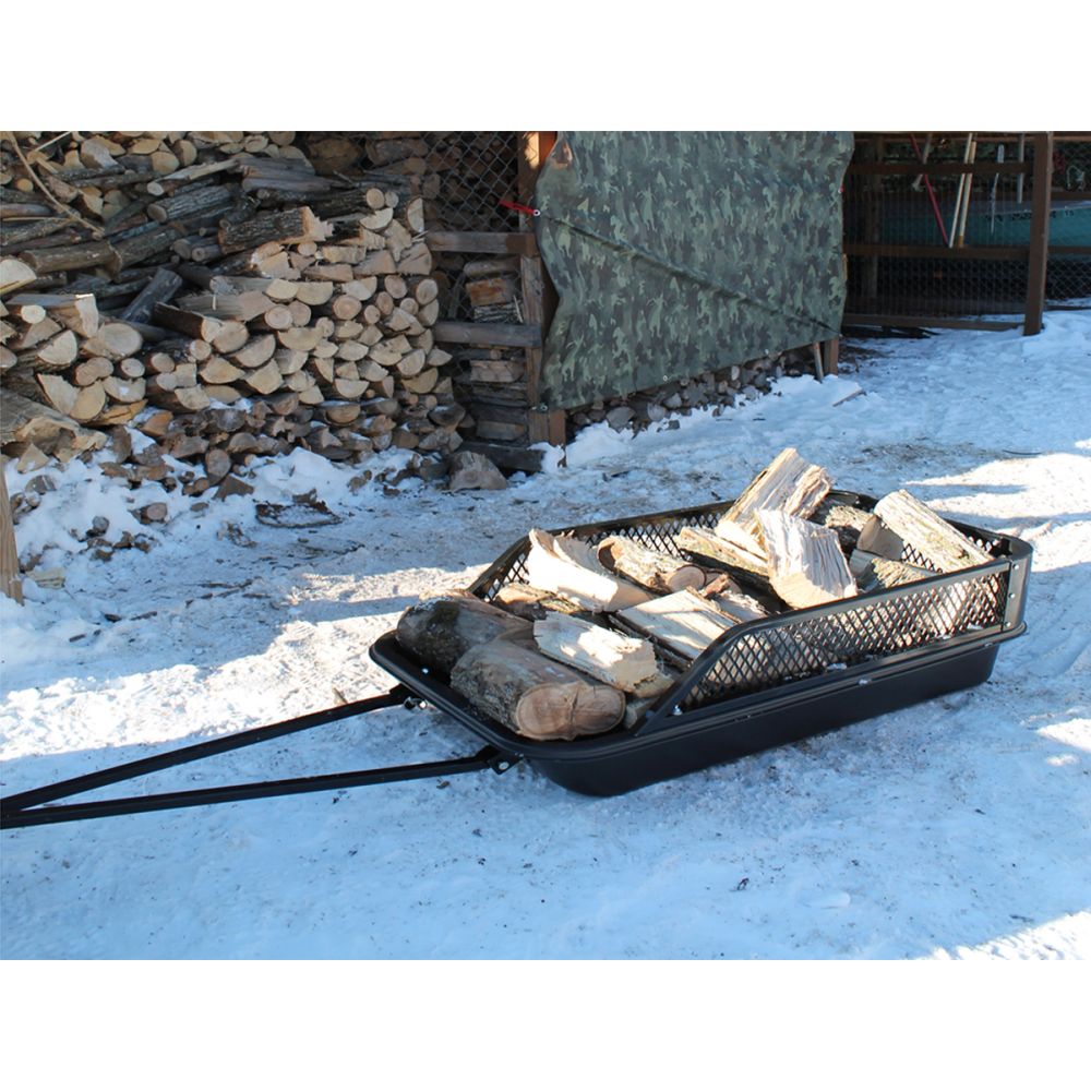 Impact Implements ATV/UTV Snow Sled with Rails IP8002_Kit