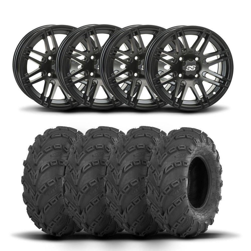ITP SS316 12" Wheels And Mud Lite Tires [25x10-12]