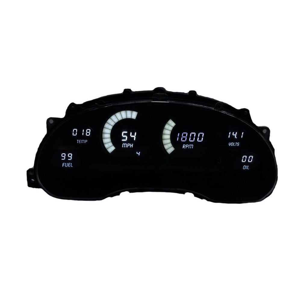 Intellitronix 1994-2004 Ford Mustang LED Digital DP7009 - White