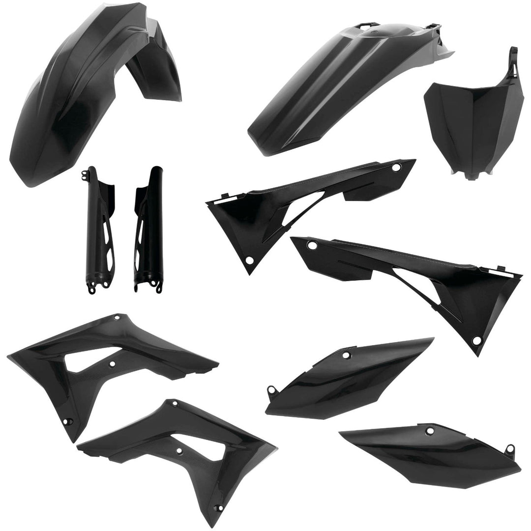 Acerbis Black Full Plastic Kit for Honda - 2736250001