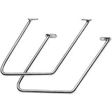 Cobra Saddlebag Supports Chrome - 02-6110