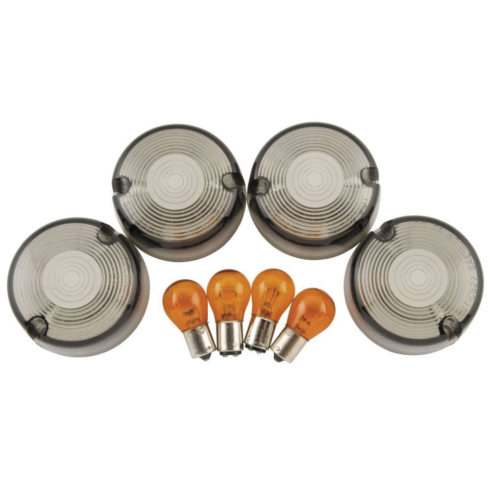 Bikers Choice Smoked Turn Signal Lens Kit For - 161032