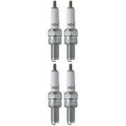 Set 4 NGK Standard Spark Plugs for Kawasaki ZX750-J 1992-1991 Engine 750cc