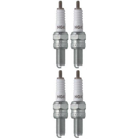 Set 4 NGK Standard Spark Plugs for Kawasaki ZX750-J 1992-1991 Engine 750cc