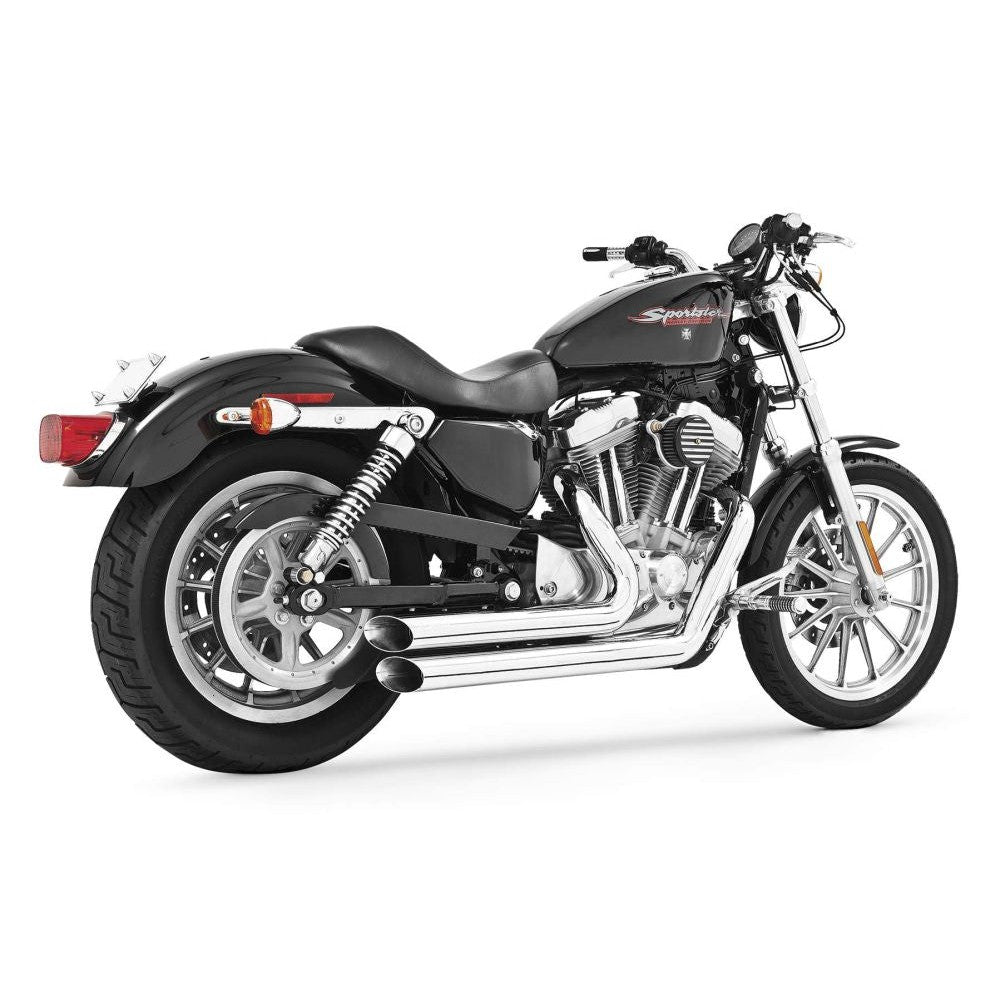 Freedom Performance Amendment Slash-Out Exhaust Chrome - HD00402