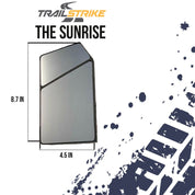 Trailstrike Sunrise V1 Aluminum Universal Sideview Mirror For UTV with LED Spot Light
