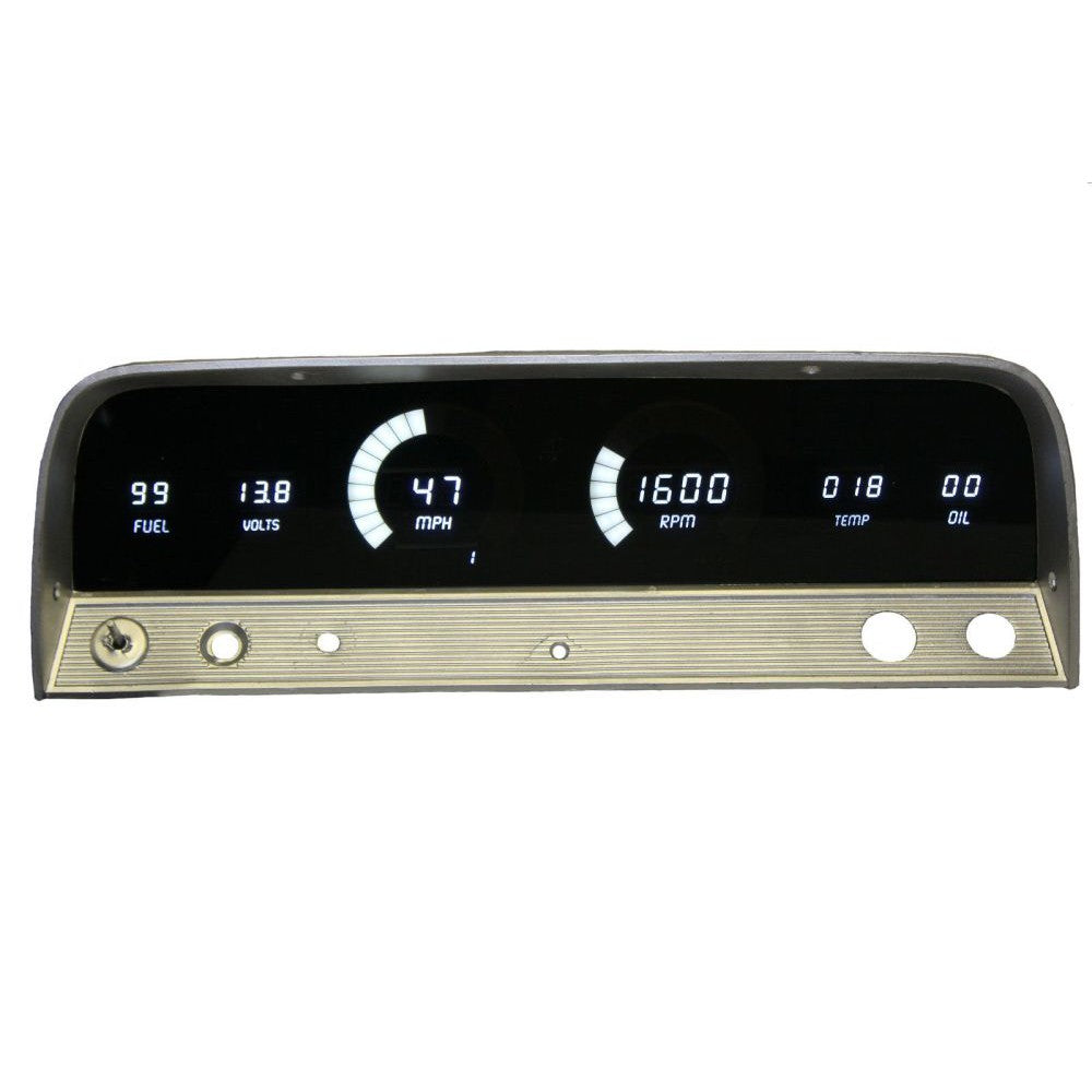 Intellitronix 1964-1966 Chevy Truck LED Digital DP6002 - White