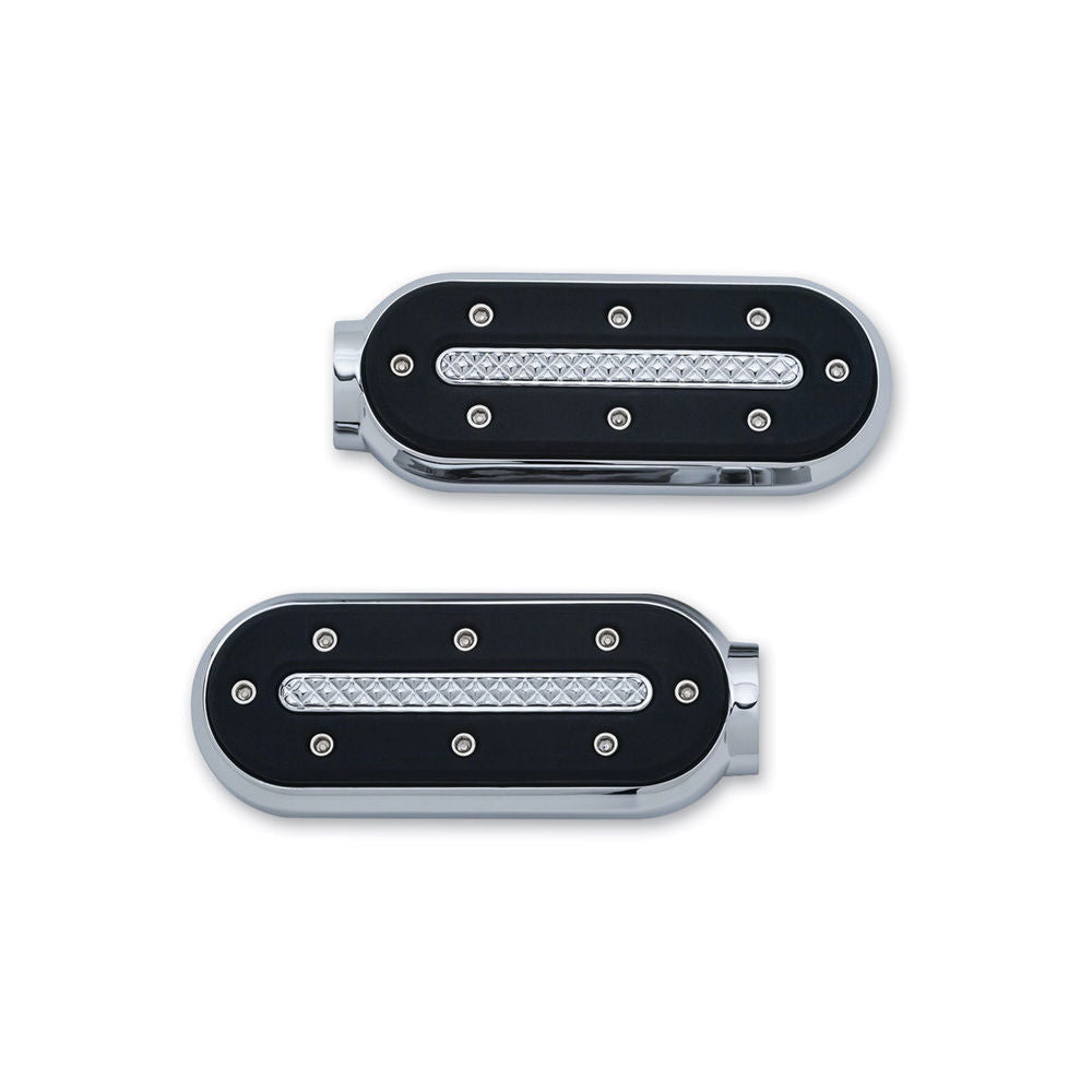 Kuryakyn Heavy Industry Footpegs Chrome Without Adaptor 7033