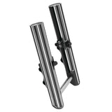 Arlen Ness 10 Gauge Hot Legs Black Single Side Disc Lower Sliders Harley 14-17