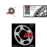 525 BMXR Chain Natural, Front & Rear Sprocket Kit TRIUMPH 600 Daytona 2003-2004