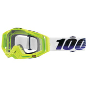 100% Gen1 Racecraft Goggles GP21 with Clear Lens - 50100-247-02