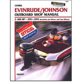 Manual Evin/jhnsn 2-300 Hp Ob 91-1994 By Clymer