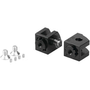 Puig Adjustable Footpeg Adaptors Rider Black - 20248N