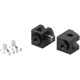 Puig Adjustable Footpeg Adaptors Rider Black - 20248N