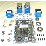 Kit de reconstrucción de cabezal de potencia WSM para Yamaha 115/130 HP 4 cilindros 84-92 .010 más