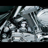 Kuryakyn Chrome Starter Solenoid Cover Accent Dress Up Harley Touring Twin Cam