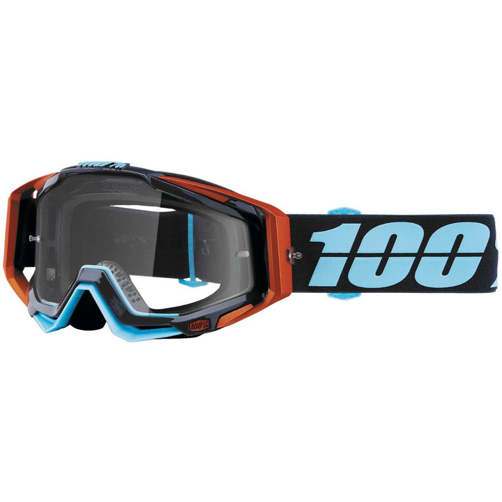 100% Gen1 Racecraft Goggles Ergono with Clear Lens - 50100-246-02