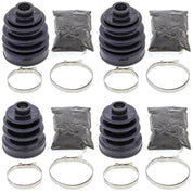 Complete Front Inner & Outer CV Boot Repair Kit Kawasaki Mule 610 4X4 2005-2008