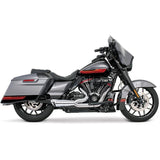 Freedom Performance Combat 2 Into 1 Shorty Exhaust Chrome With Chrome Tip HD00851