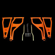 High Lifter Front Forward Upper And Lower Black Control Arms For Polaris Models MCFFA-RZRS-B