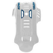 Acerbis White/Blue Offroad Skid Plate - 2449421029