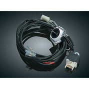 Kuryakyn Chrome Driving Light Wiring Relay Kit Handlebar Mounted Switch Harley