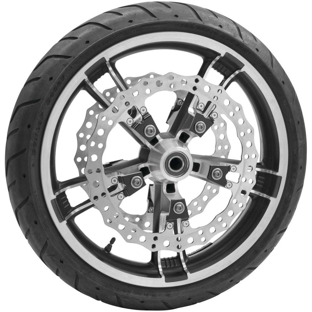 Arlen Ness Jagged Right 14" Stainless Big Brake Rotor 02-951