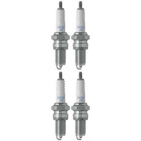 Set 4 NGK Standard Spark Plugs for Kawasaki KLR650 2011-2009 Engine 650cc