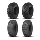 Juego de dos neumáticos Kenda K530 Pathfinder (4 capas) [19x7-8] y dos neumáticos (4 capas) [22x11-9]