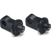 Kuryakyn Peg Adaptors Splined Satin Black