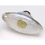 K&s 25-8276 Marker Lights, Flat Oval, Large (s/f) Clear