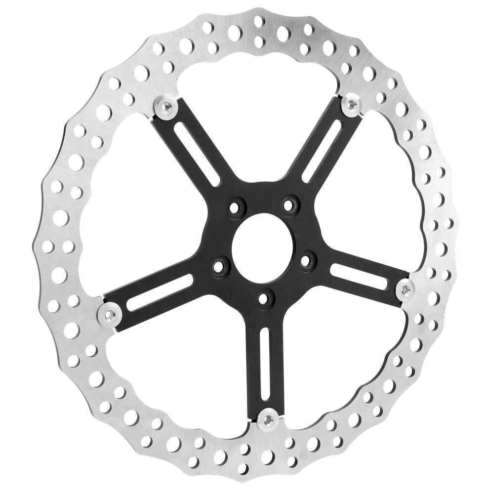 Arlen Ness Jagged Right 15" Polished Big Brake Rotor 02-992