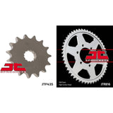 Front & Rear Sprocket Kit for SUZUKI GR650 X-D,E,F-GP51A 83-85 JT Sprockets